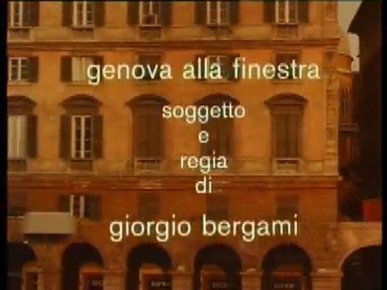Genova alla finestra - Giorgio Bergami