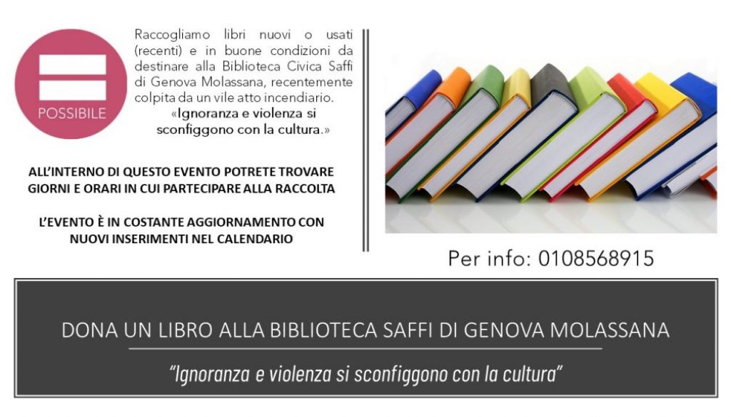 Biblioteca Saffi Genova Molassana
