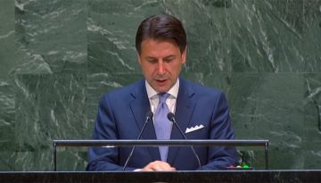 74^ Assemblea Generale ONU; il testo integrale dell'intervento di Conte