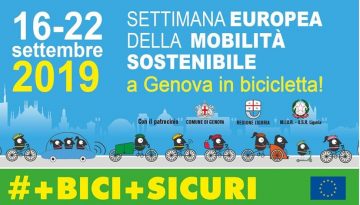 Settimana della mobilità sostenibile in bicicletta a Genova