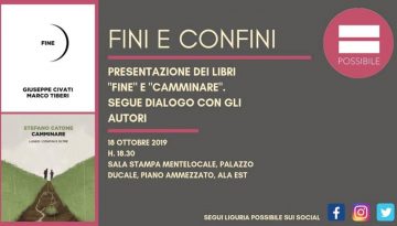 "Fini e Confini", la presentazione dei libri di Civati e Catone | 18 ottobre