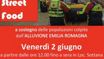 L'evento, organizzato dalla Croce Rossa Italiana - Comitato di Davagna, in collaborazione con la Pro Loco Davagna e con il patrocinio del Comune di Davagna, è a scopo benefico per portare sostegno alle popolazioni colpite dall'alluvione dell'Emilia Romagna.