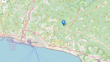 Alle 11.32 è stata avvertita una lieve scossa di terremoto nel territorio del comune di Davagna, nell'entroterra genovese della Val Bisagno.