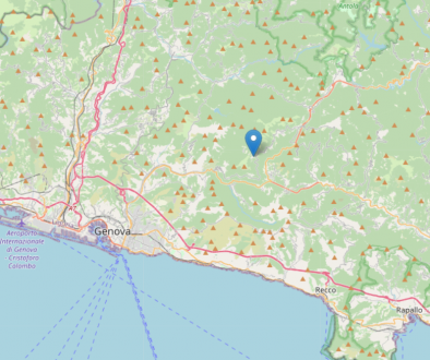 Alle 11.32 è stata avvertita una lieve scossa di terremoto nel territorio del comune di Davagna, nell'entroterra genovese della Val Bisagno.