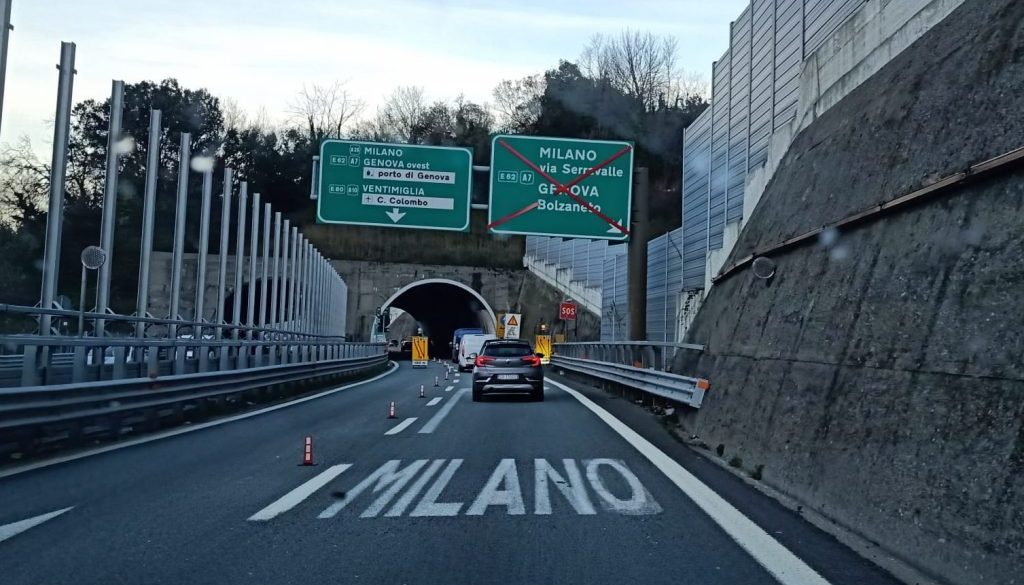 Sulla A7 Serravalle-Genova, verranno effettuate chiusure notturne dell'allacciamento A10 - A12 e Bolzaneto - allacciamento A10 nel week end 23-24 giugno