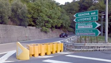 La società Autostrade comunica ulteriori chiusure notturne a partire dalla sera del 7 luglio che riguarderanno gli allacciamenti con A10 e A12 sul nodo di Bolzaneto.