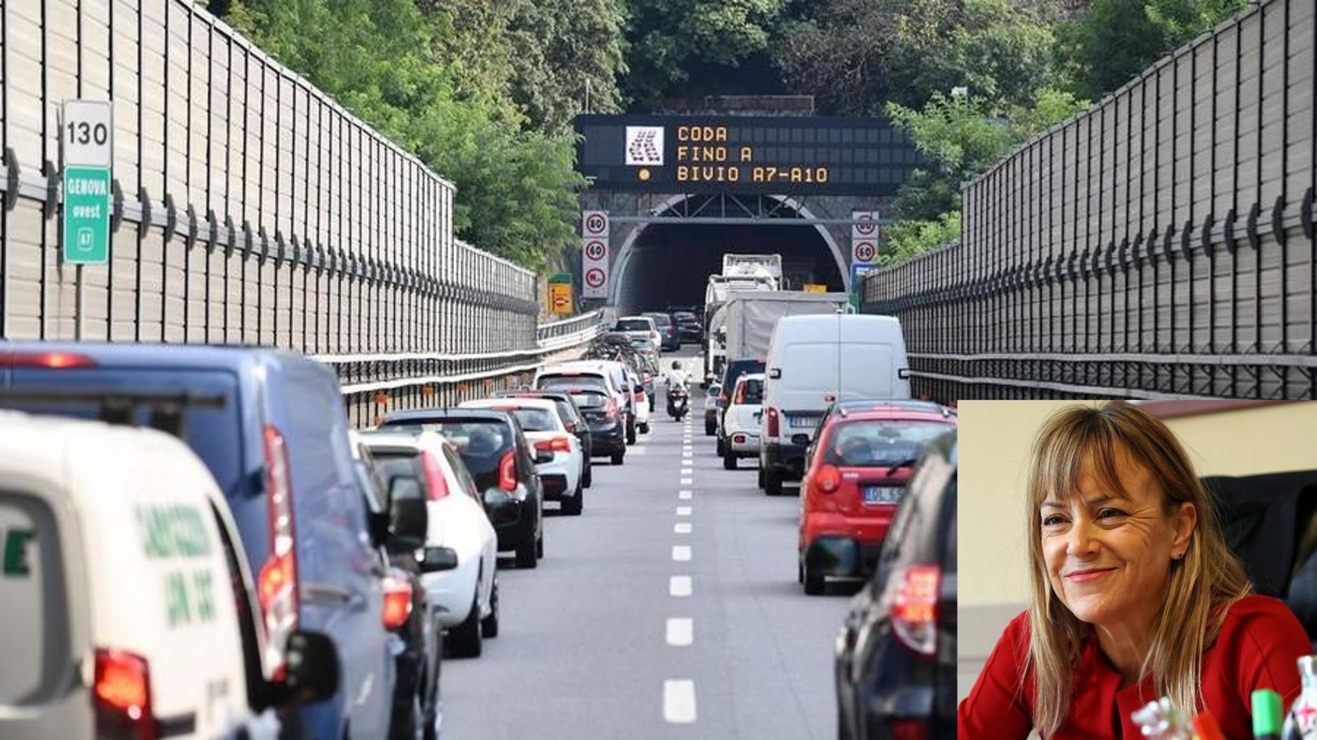 Code sulle autostrade della Liguria, Valentina Ghio presenta un'interrogazione al ministro Salvini