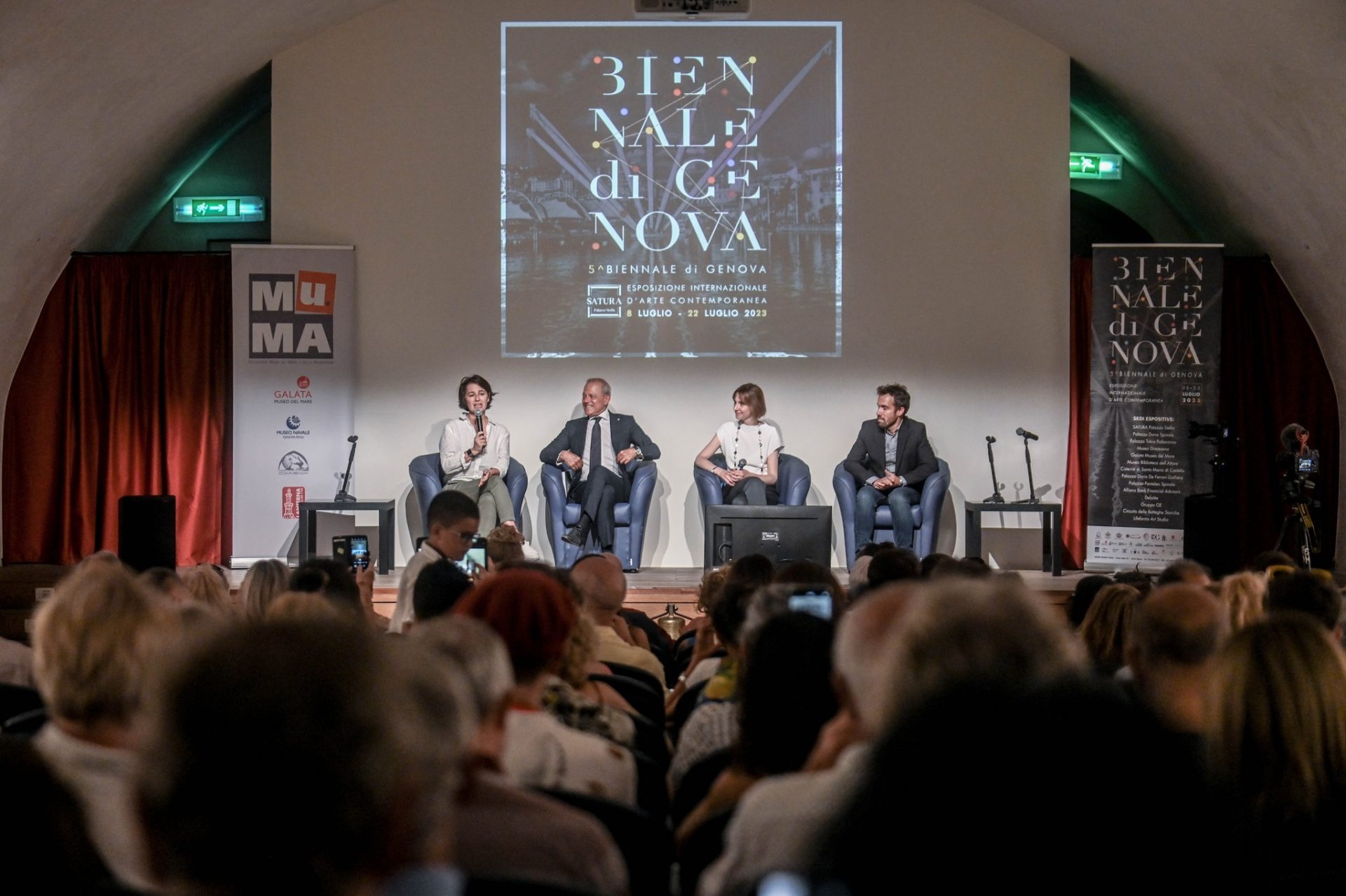 Si è conclusa ieri, sabato 22 luglio, la 5^ Biennale di Genova, che conferma l’attenzione crescente della città verso l’arte contemporanea.