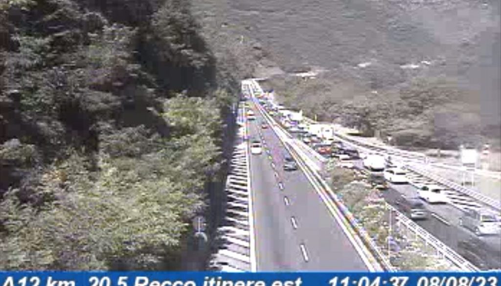 Alle 10.45 odierne, si registrano 3 km di coda per lavori nel tratto Recco - Genova Nervi in direzione Genova sulla A12. Rallentamenti in A10 e A7