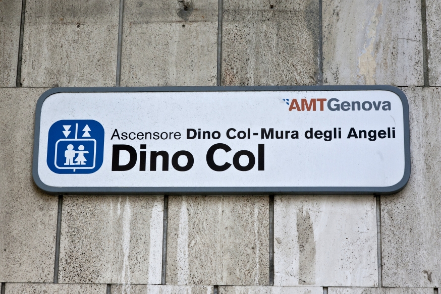 Amt Genova ha comunicato che l’ascensore Dino Col non effettua servizio nelle giornate di martedì 12 e mercoledì 13 settembre.