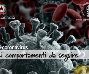 Coronavirus: dieci comportamenti da seguire